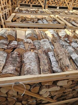 Birch Firewood Boxes from Buy Firewood Direct Ltd.