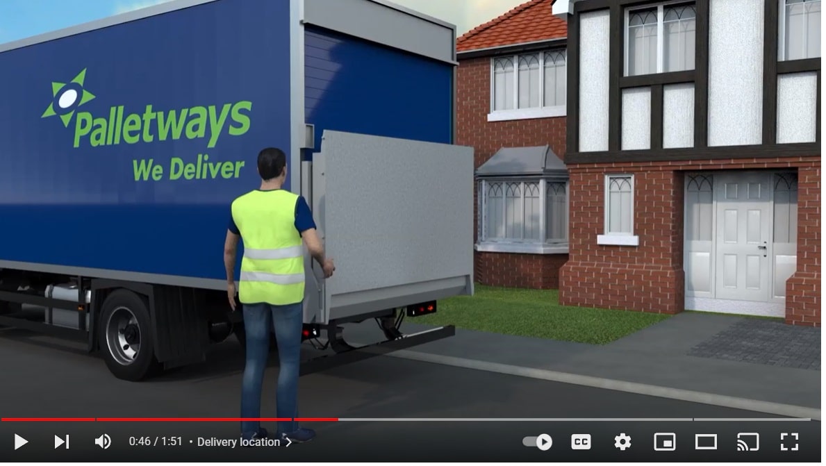 Palletways delivery demo